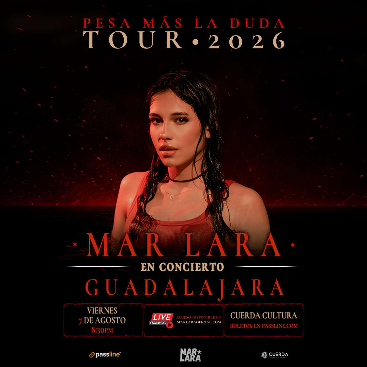 PESA MÁS LA DUDA TOUR DESDE GDL (Live Stream)